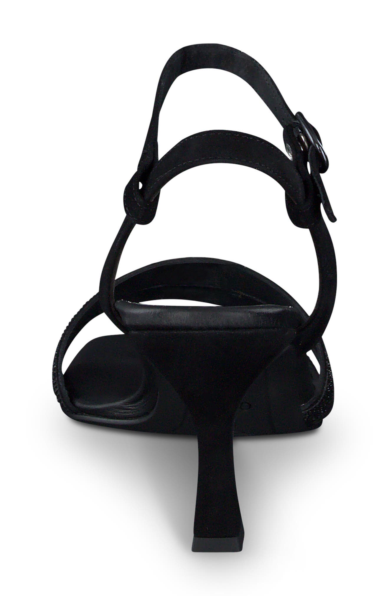 Paul Green Radiance Sandal, Alternate, color, Black Suede