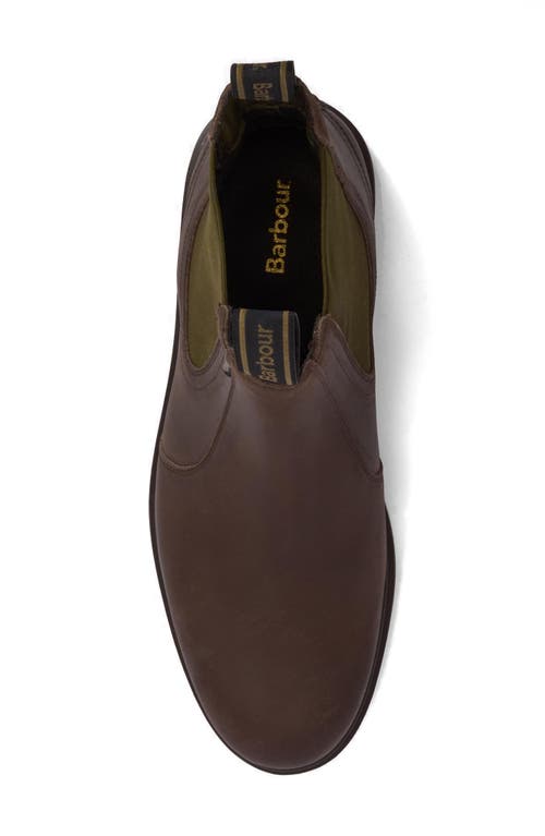 Barbour Hale Chelsea Boot In Brown