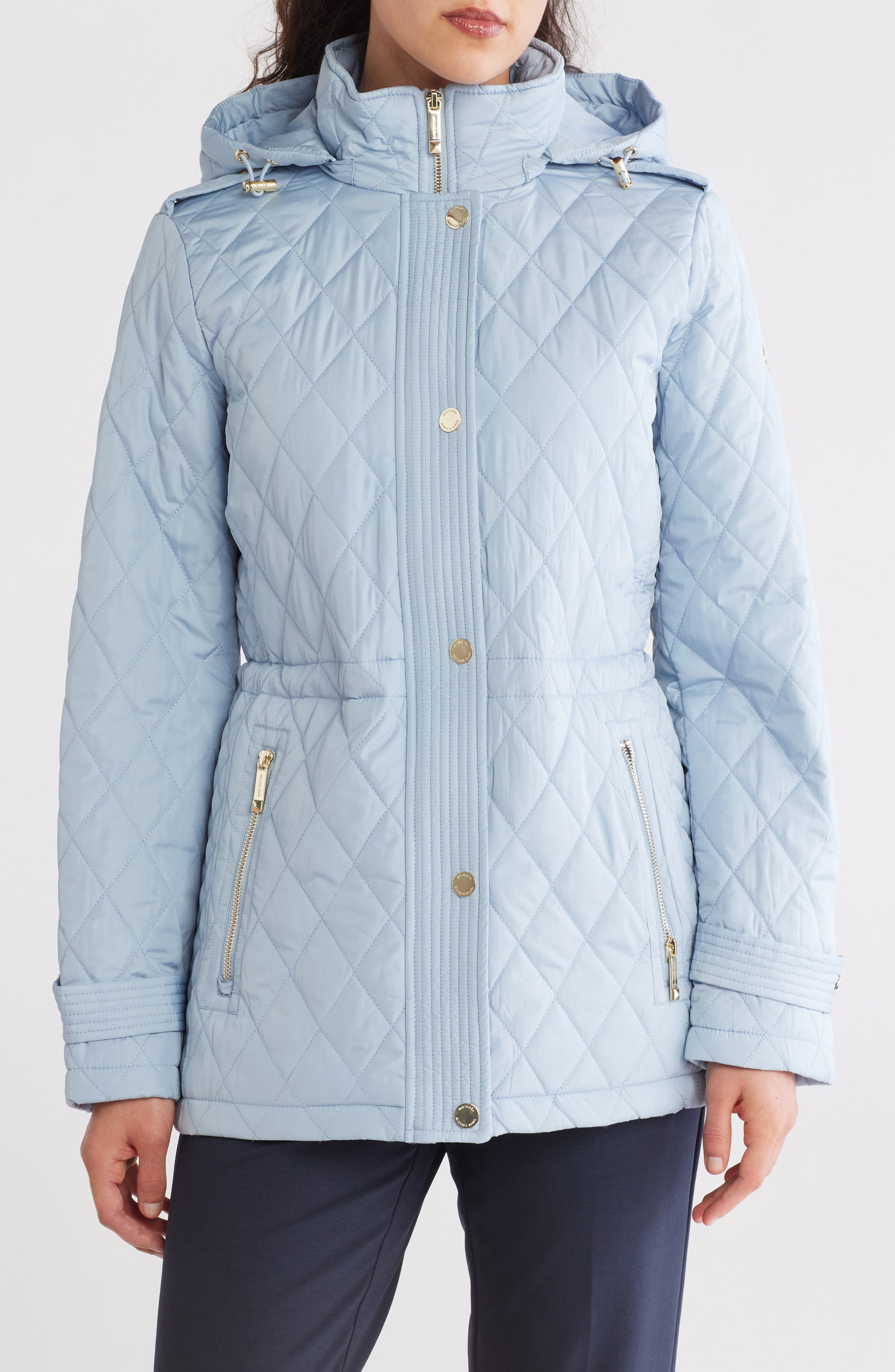 Michael Kors Diamond Quilt Anorak