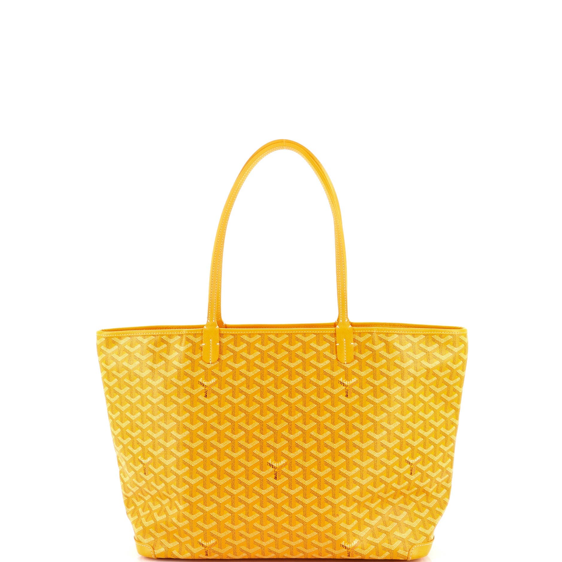Artois Tote Coated Canvas MM, Alternate, color, Yellow