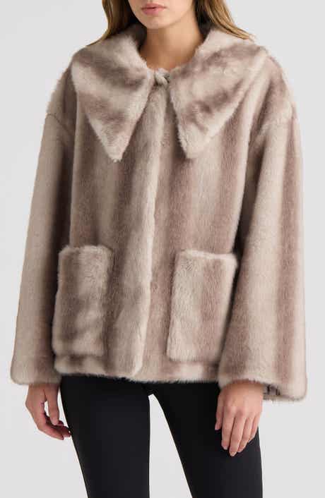 Faux Fur Crop Jacket
