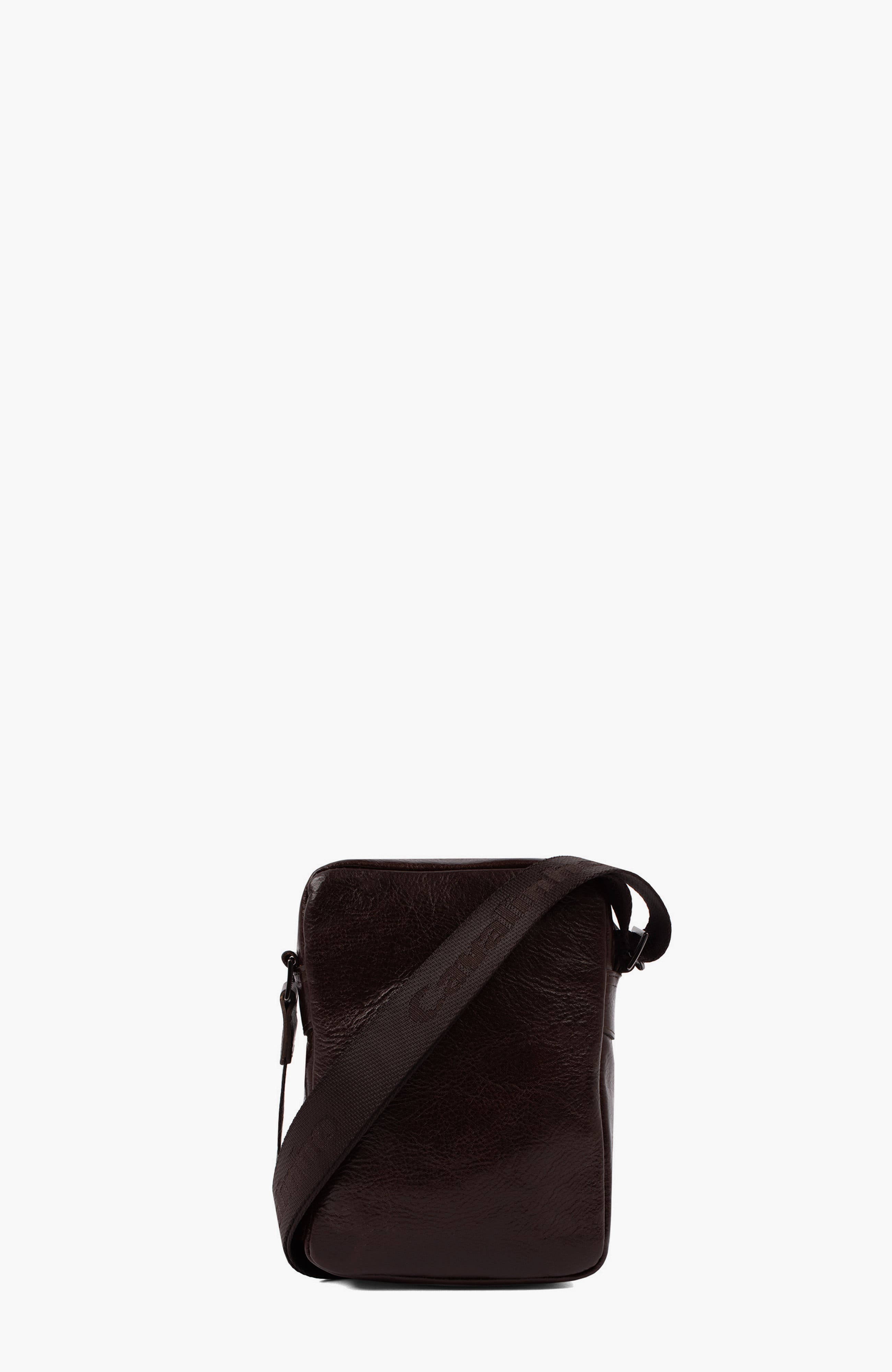 Gentleman Leather Traveler Crossbody Bag 128, Alternate, color, Brown