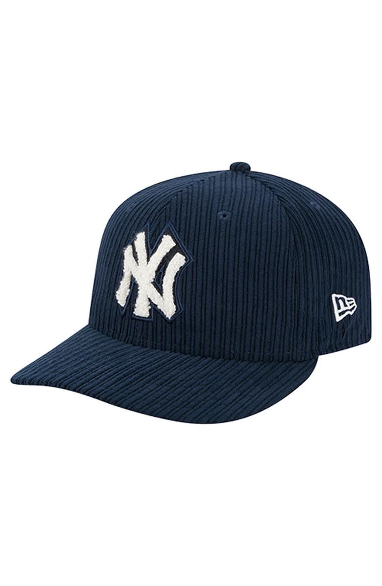 New Era Men
s New Era  Navy New York Yankees Chenille Pop 59FIFTY Fitted Hat, Main, color, Navy