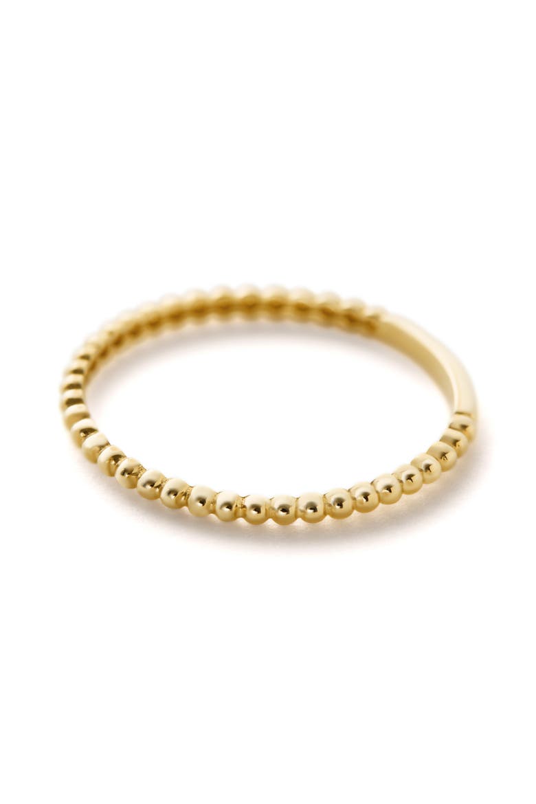 Gold Band Ring - Gold Bead Ring, Alternate, color, Gold