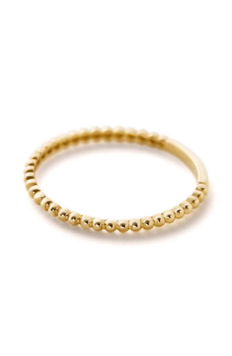 Ana Luisa Gold Band Ring - Gold Bead Ring, Alternate, color, Gold