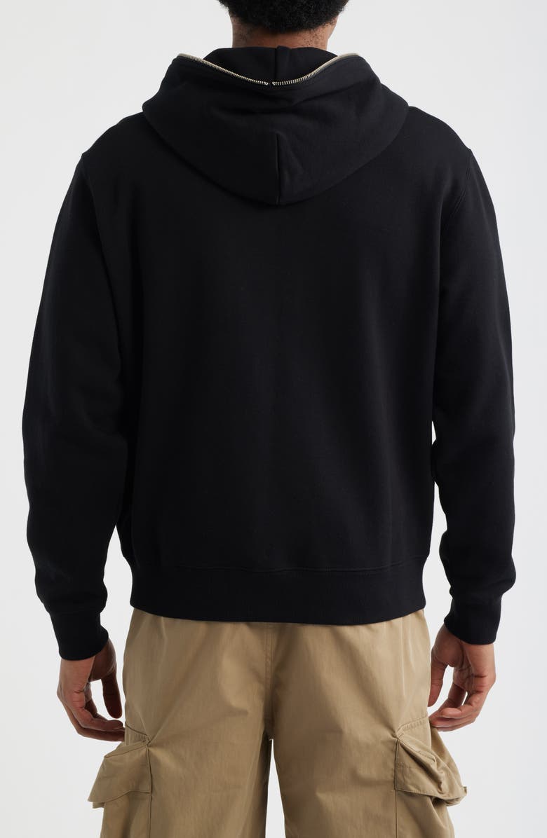 Billionaire Boys Club Script Logo Cotton Fleece Hoodie, Alternate, color, Black
