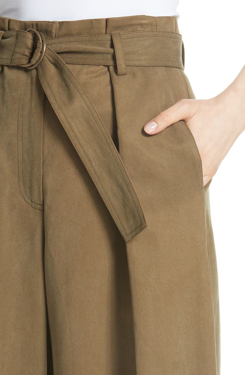 Ulla Johnson Rhodes Paperbag Waist Pants, Alternate, color,