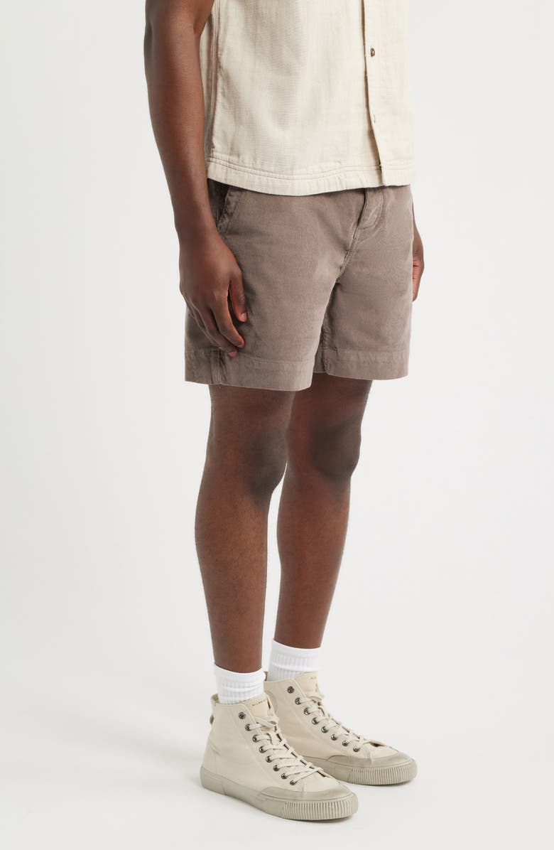 Imperfects Easy Rider Drawstring Corduroy Shorts, Alternate, color, Driftwood