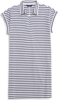 vineyard vines Margo Stripe Short Sleeve Polo Dress