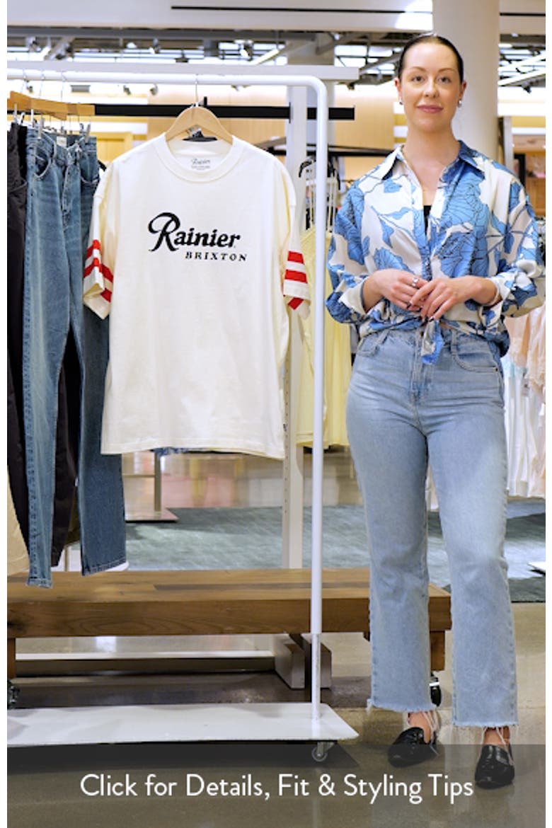 Rainier 1878 Oversized Graphic Cotton T-Shirt video
