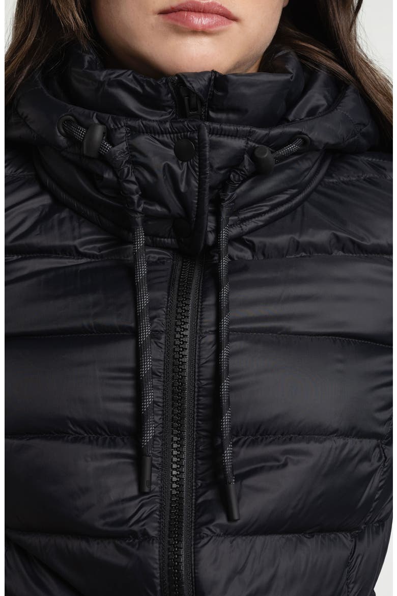Emeline Water Repellent 550 Fill Power Down Puffer Jacket, Alternate, color, BLACK BEAUTY