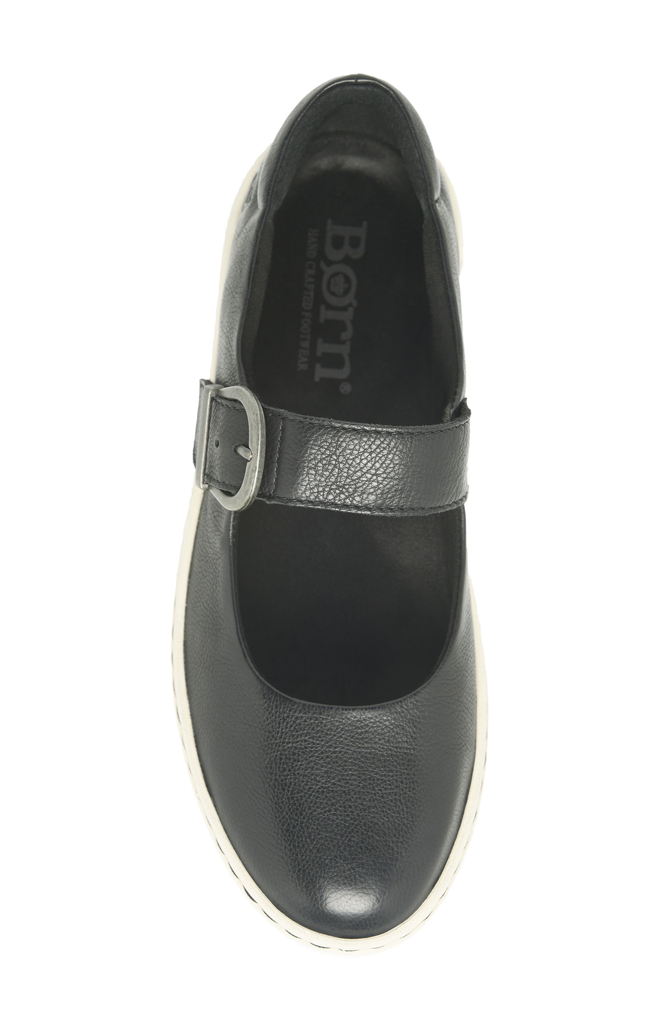 Børn Mira Mary Jane Platform Sneaker, Alternate, color, Black Leather