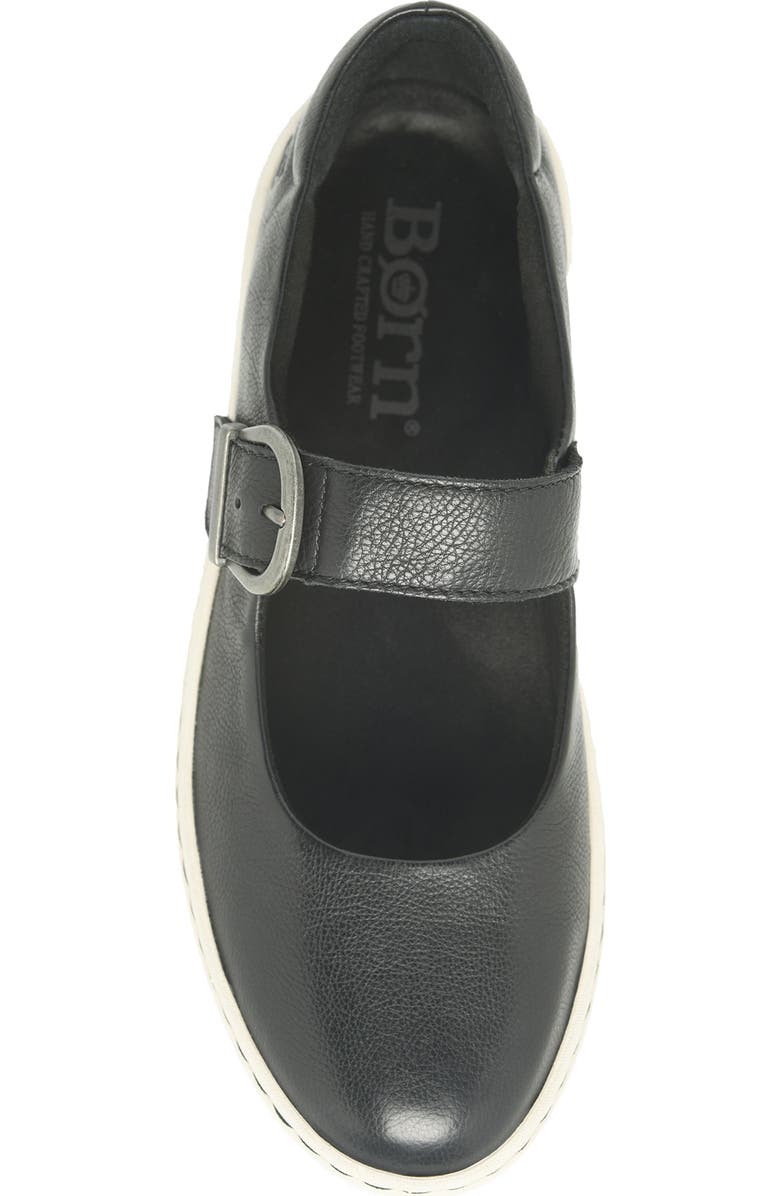 Børn Mira Mary Jane Platform Sneaker, Alternate, color, Black Leather