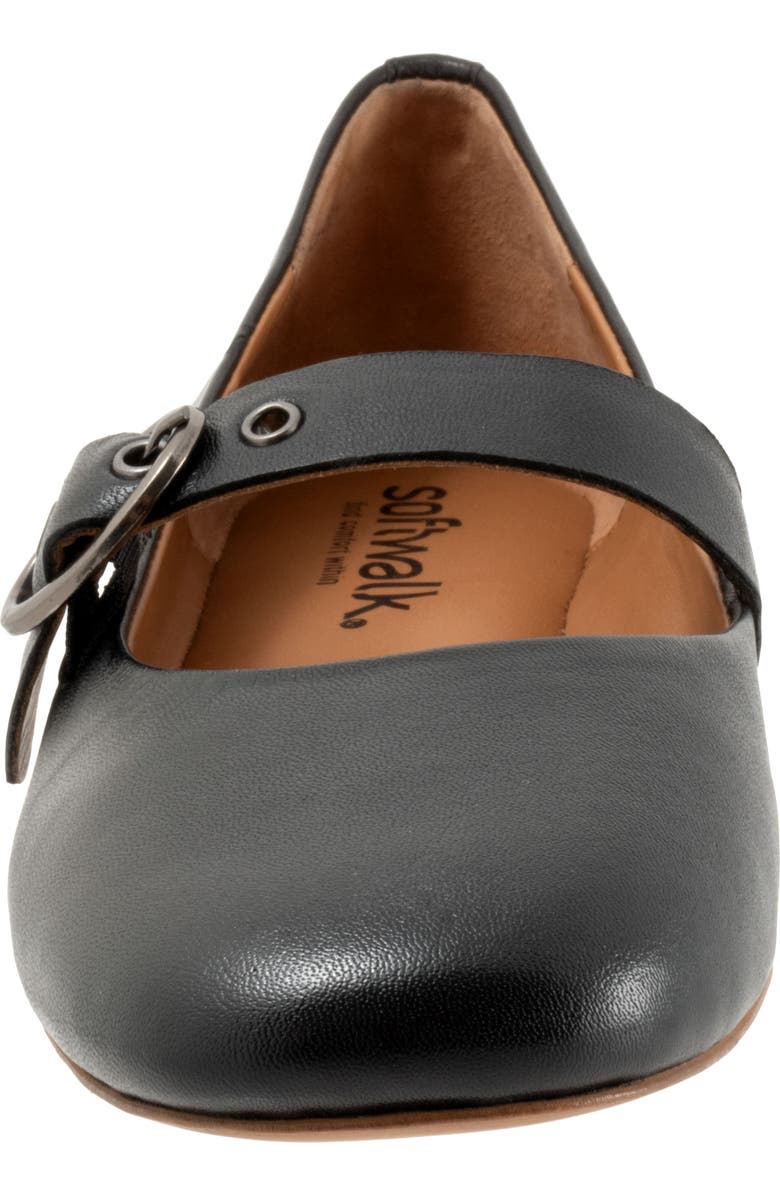 SoftWalk<sup>®</sup> Kassala Mary Jane Flat, Alternate, color, Black