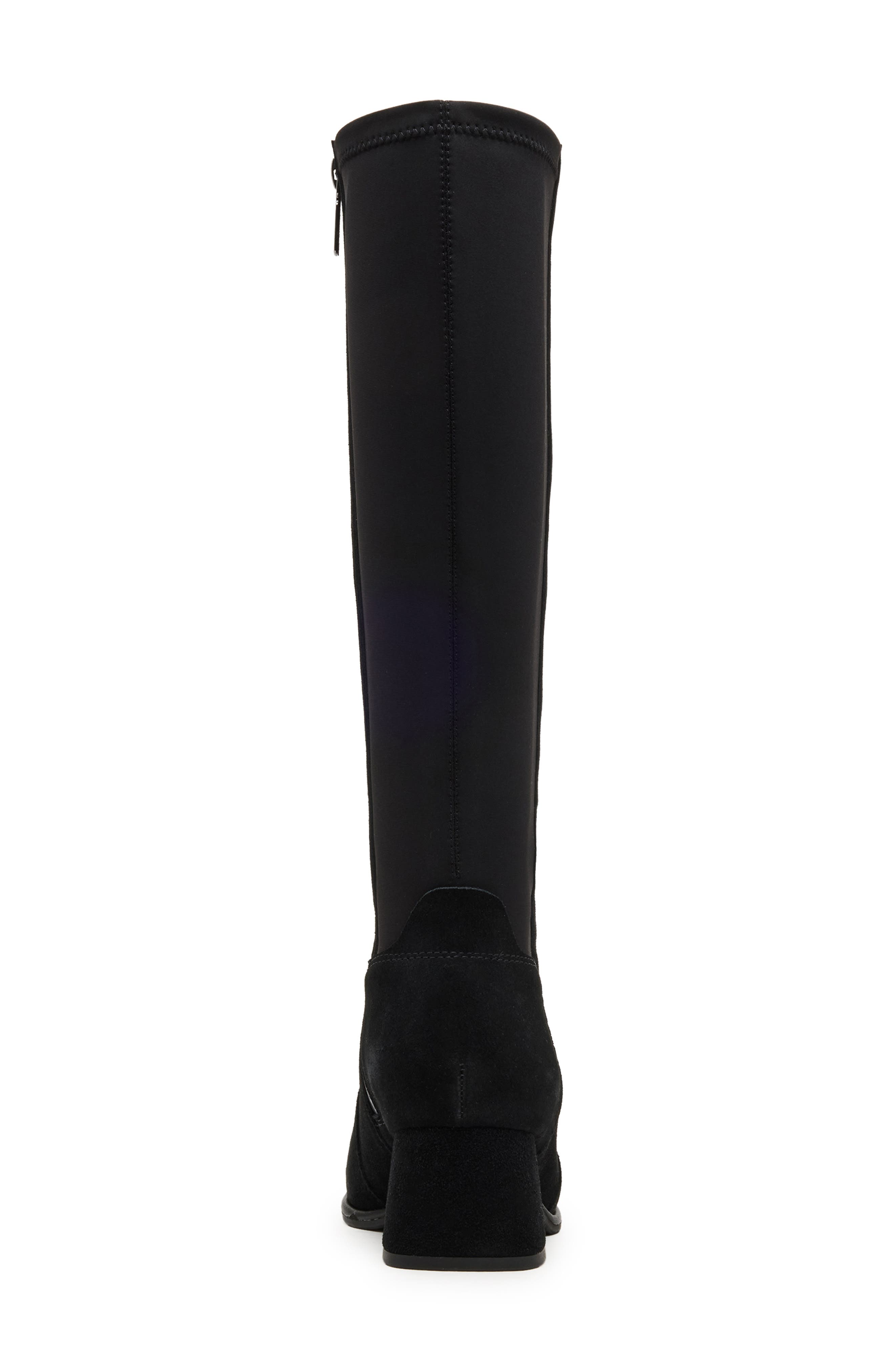 Blondo Meliana Boot, Alternate, color, Black Suede
