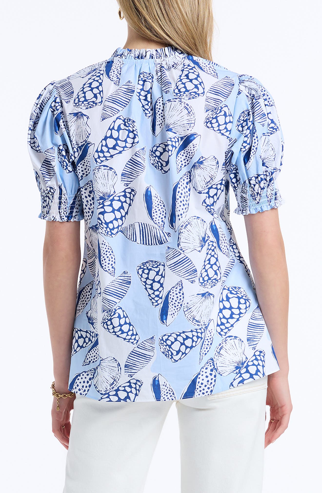 Mila Short Sleeve Woven Shirt - image 2