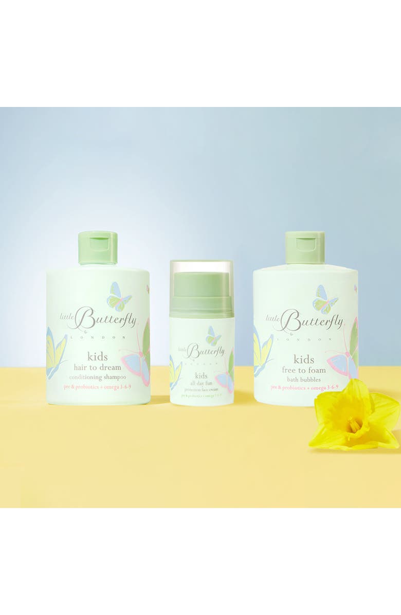 Little Butterfly London Kid's All Day Fun 3 Product Hair and Skincare Bundle, Alternate, color, 3 Product Bundle