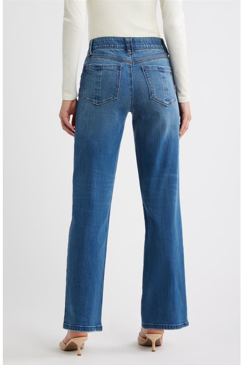 Sawyer Straight Leg Jeans, Alternate, color, MID BLUE ARTISANAL