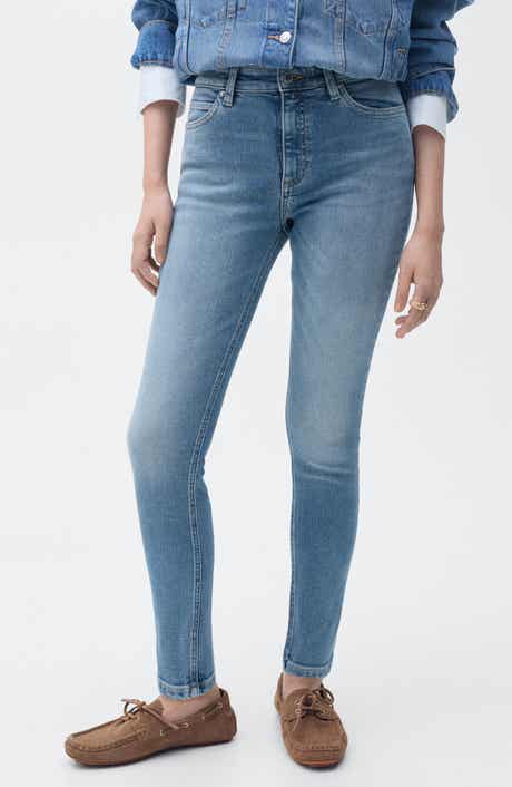 MANGO Newisa Mid Rise Skinny Jeans