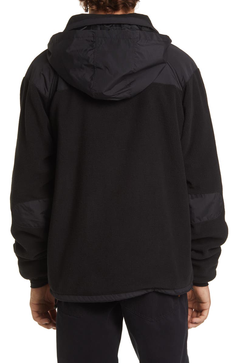 Alpha Industries Mix Media Fleece & Nylon Jacket, Alternate, color, 