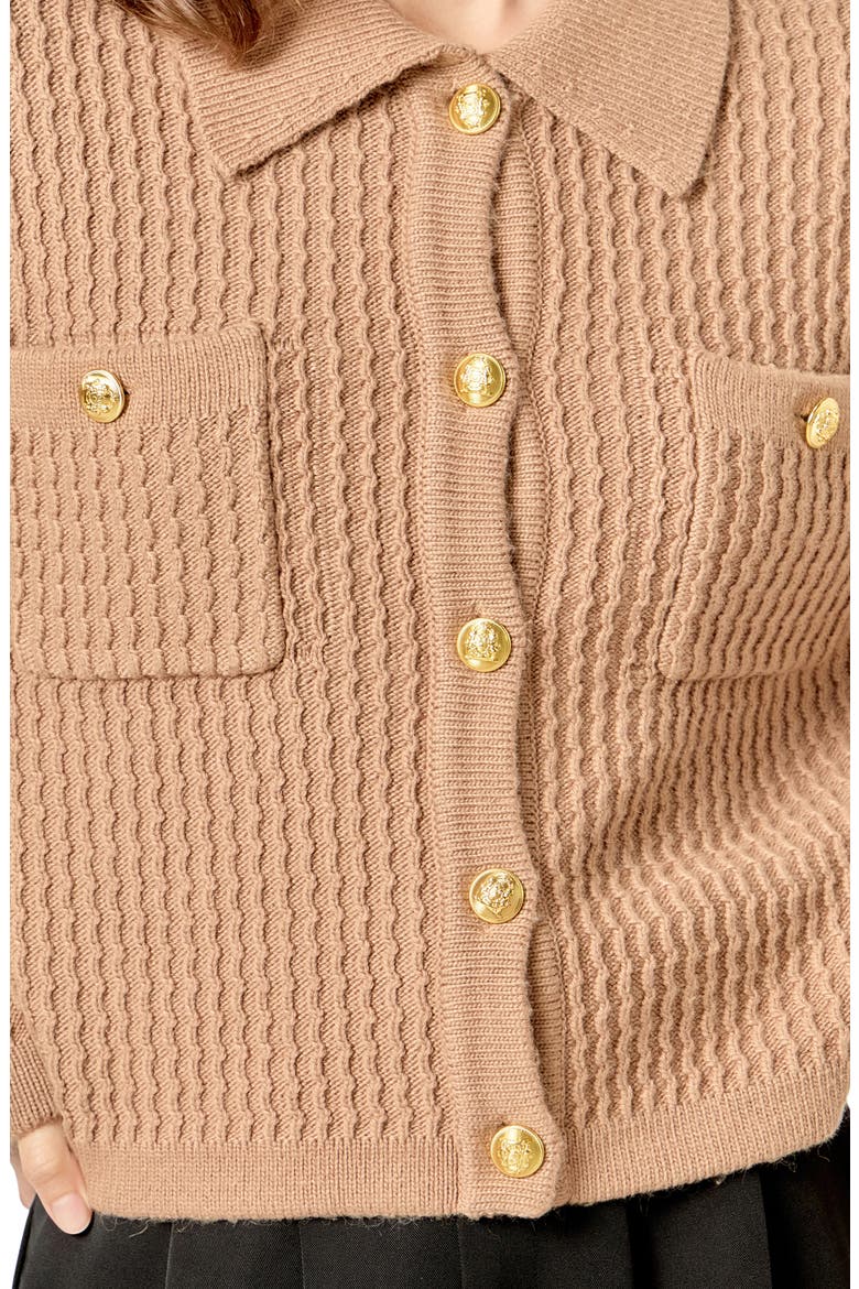Lady Cardigan, Alternate, color, TAUPE