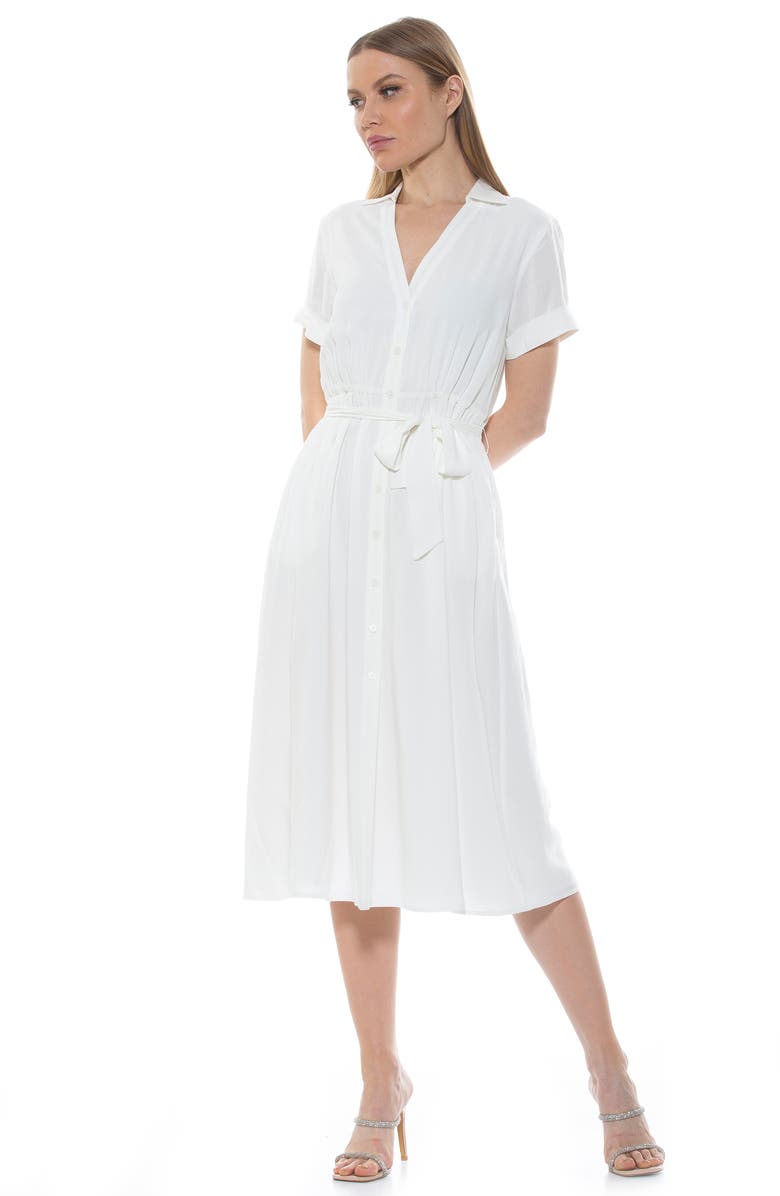 Alexia Admor Liv Collared Shirtdress, Alternate, color, 