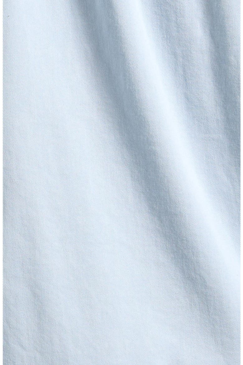Kids' Drawstring Stretch Twill Chino Shorts, Alternate, color, DEL MAR BLUE