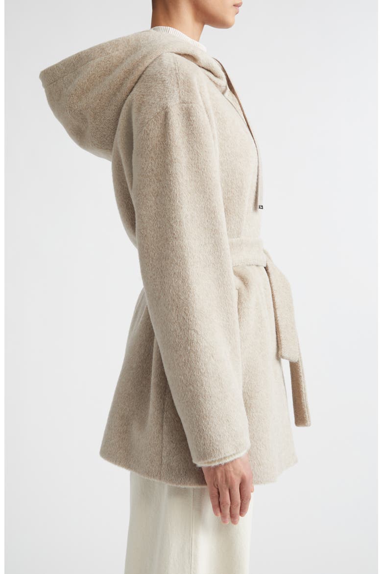 Alpaca Blend Beaver Effect Coat, Alternate, color, 1985 CHANTILLY