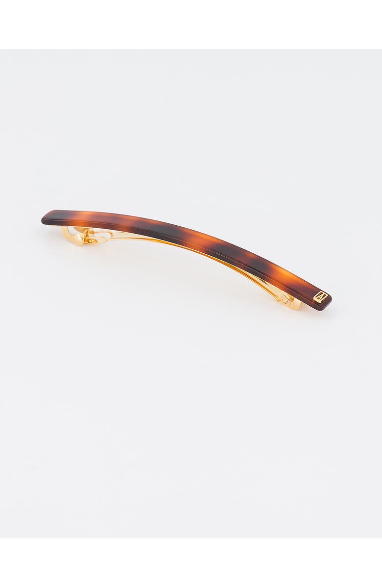Alexandre de Paris Tuileries Fin Acetate Barette, Alternate, color, Tortoiseshell