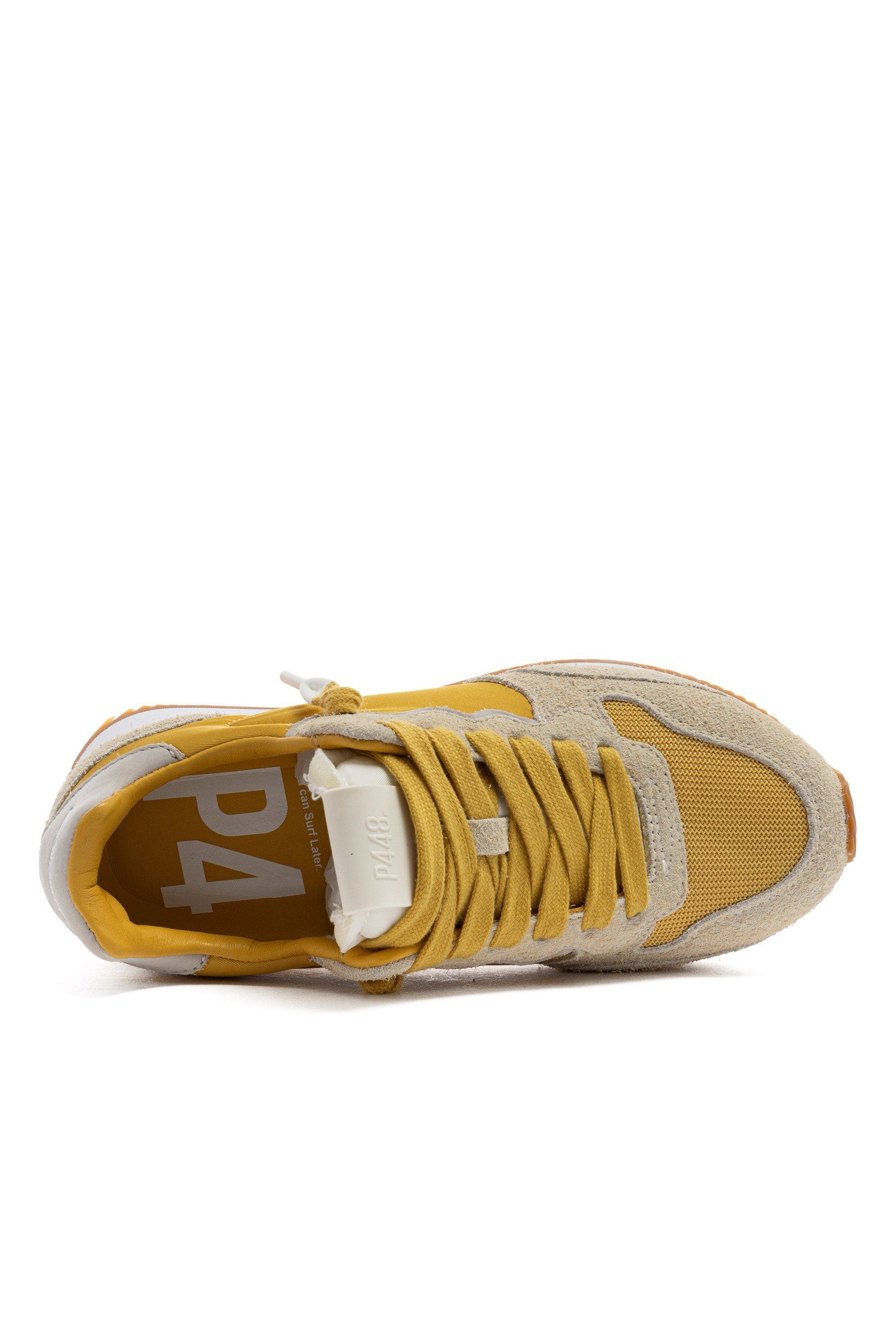 Jesse Trainer Sneaker, Alternate, color, Yellow