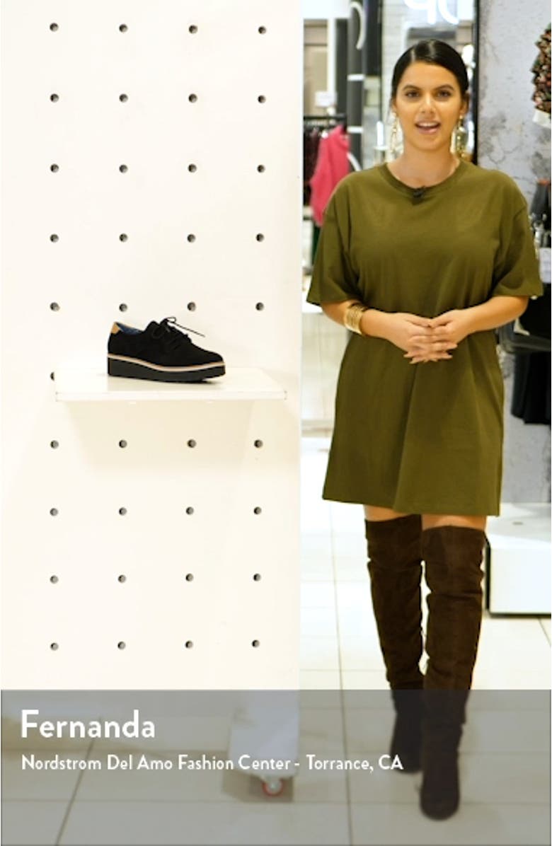 Lillian Platform Lace-Up Shoe, sales video thumbnail