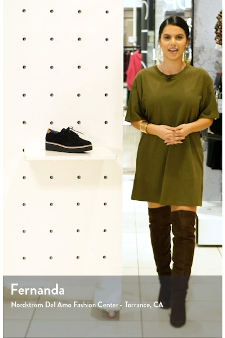 Lillian Platform Lace-Up Shoe video