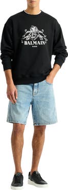 Balmain Printed Balmain Vine sweatshirt