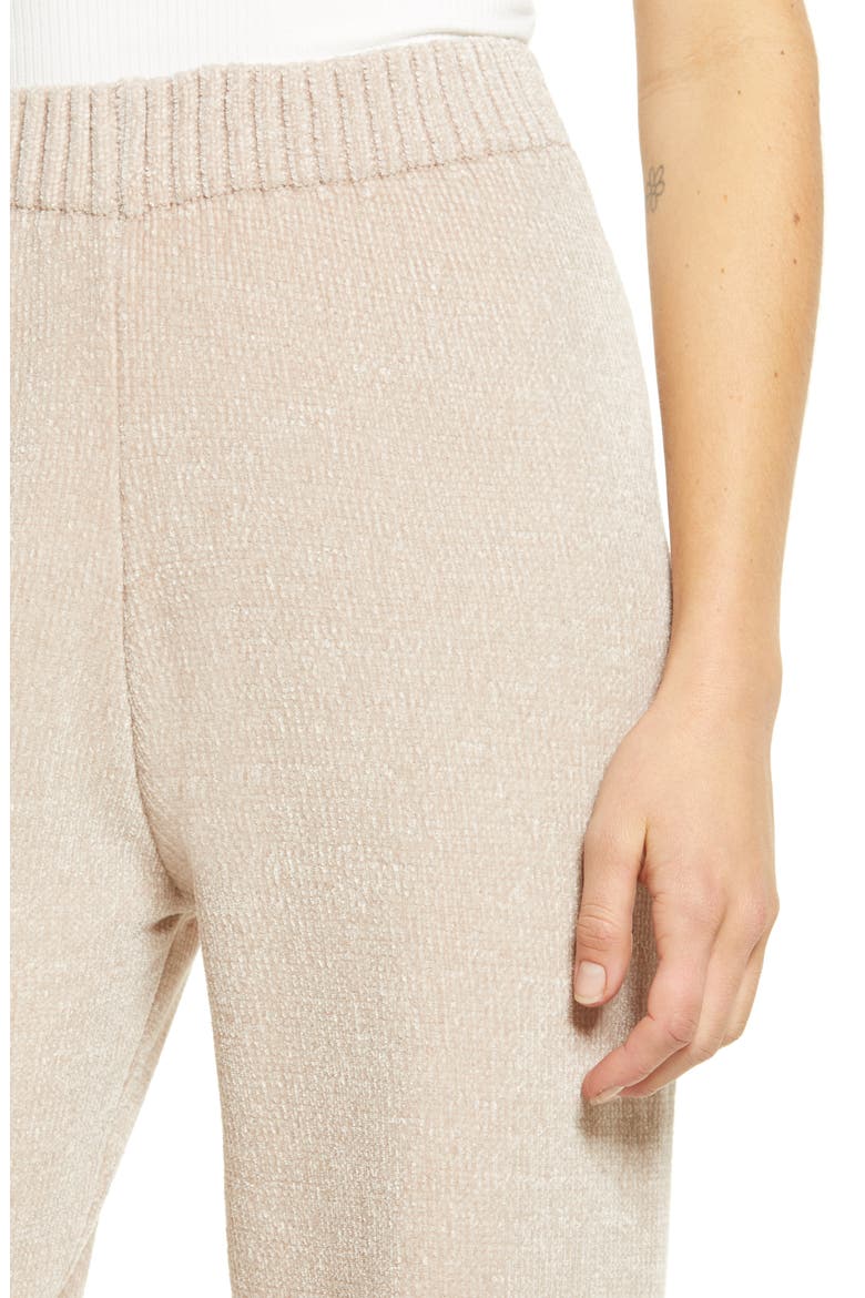 Weekend Chiller Chenille Joggers, Alternate, color, BEIGE