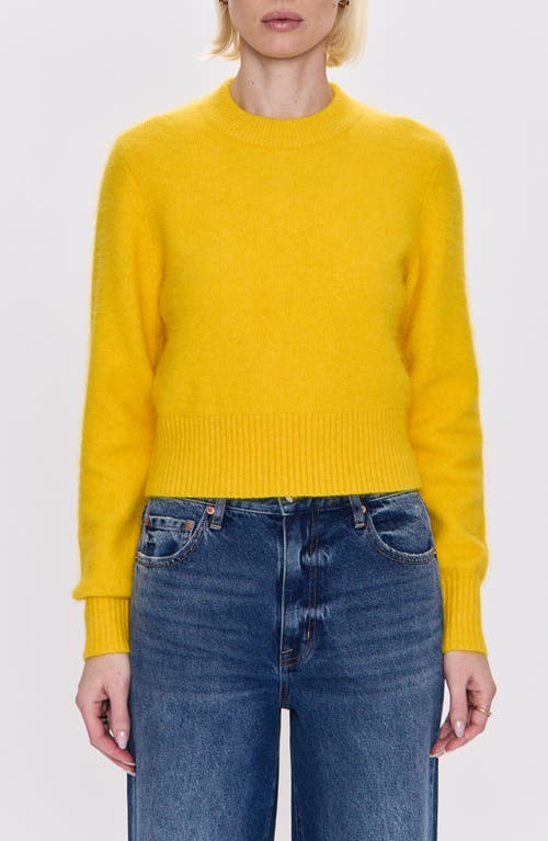 Pistola Sara Crewneck Sweater In Yellow