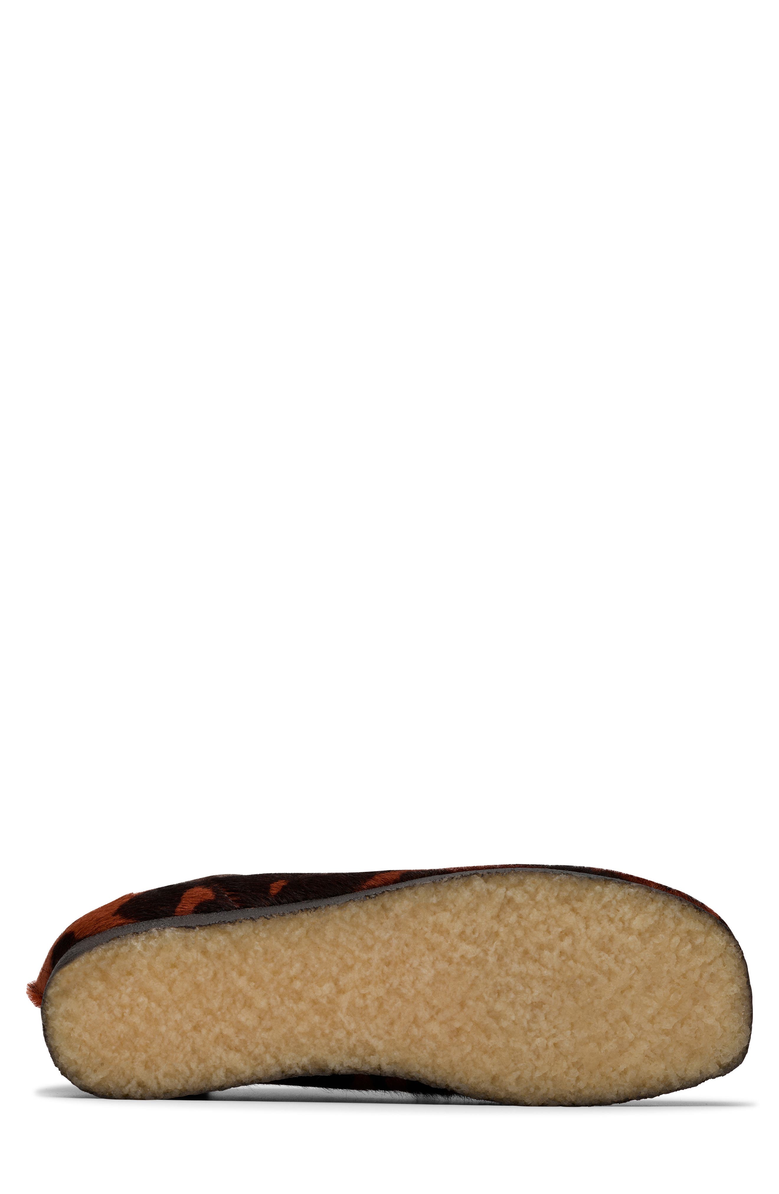 Clarks<sup>®</sup> Originals Wallabee Genuine Calf Hair Chukka, Alternate, color, Brown Cow Print