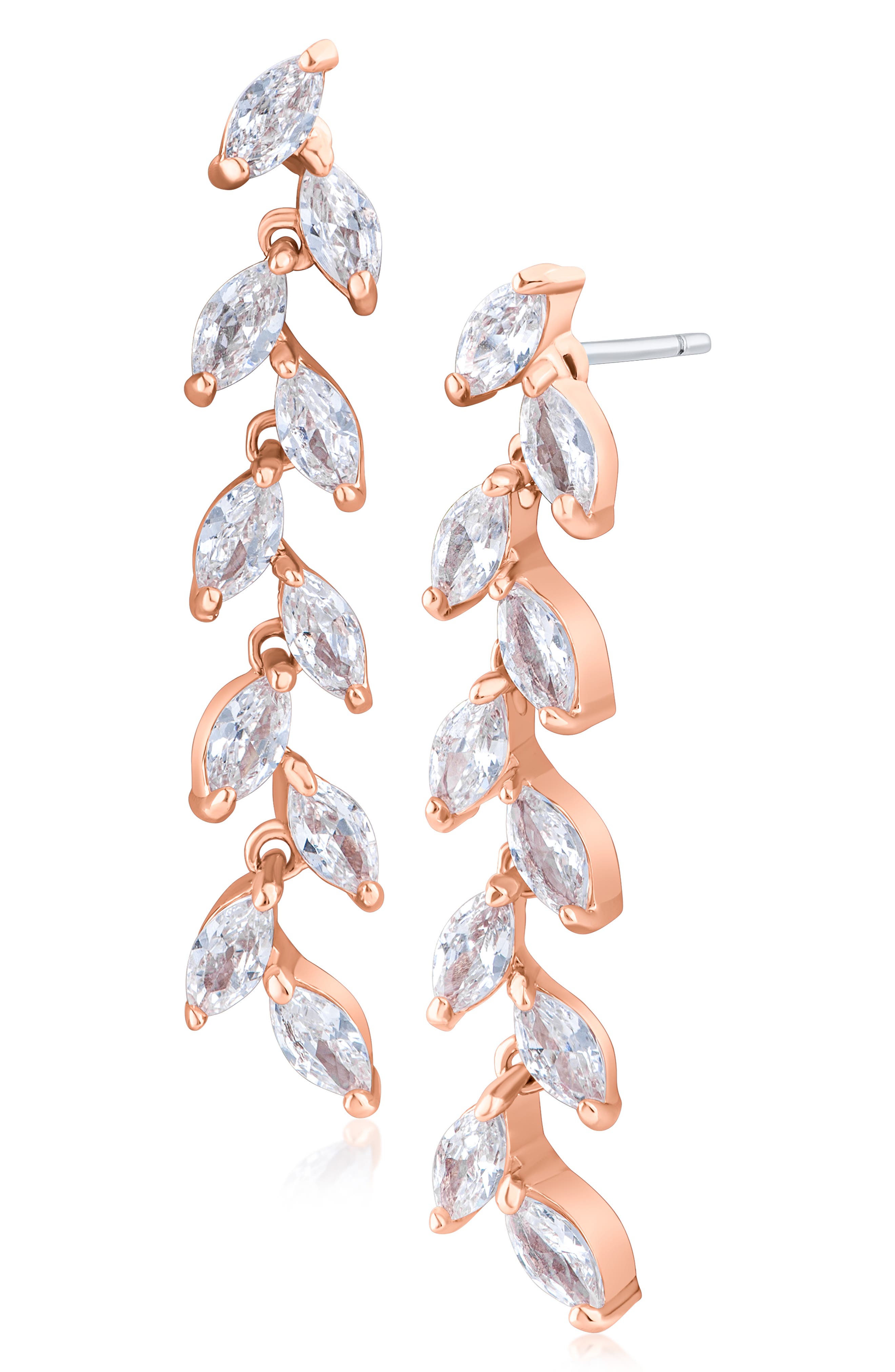 selected CLEAR/ROSE GOLD