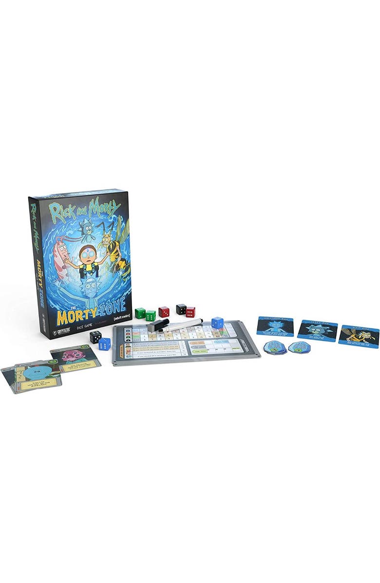 Cryptozoic Entertainment Rick And Morty The Morty Zone Dice Game, Alternate, color, Multicolored