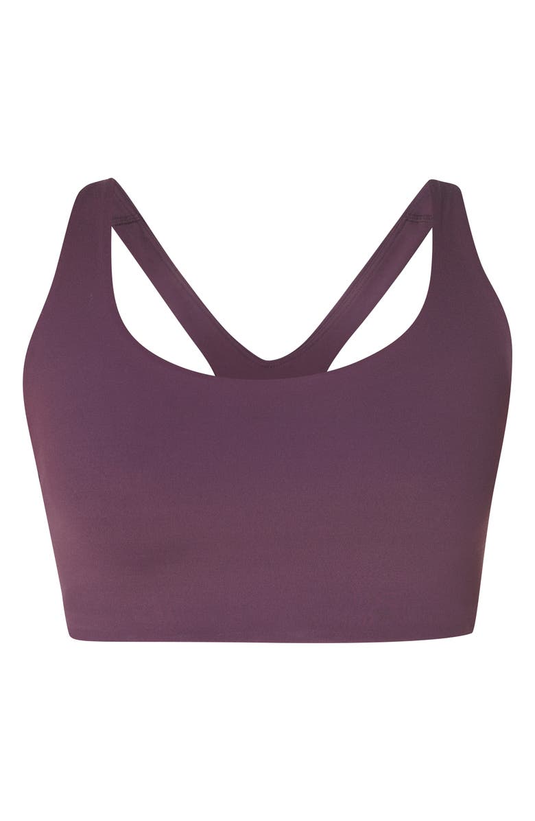 Sweaty Betty Ultimate Yoga Racerback Sports Bra, Alternate, color, Neptune Purple