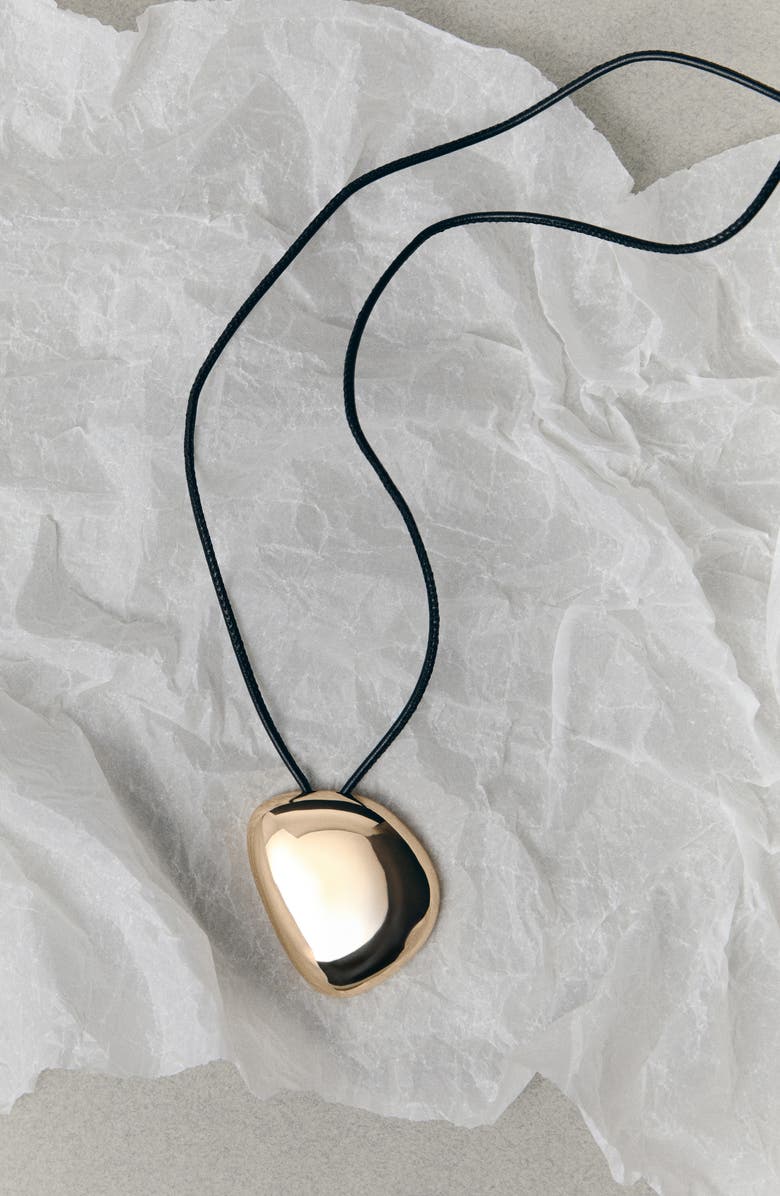 MANGO Pendant Slider Necklace, Alternate, color, Gold