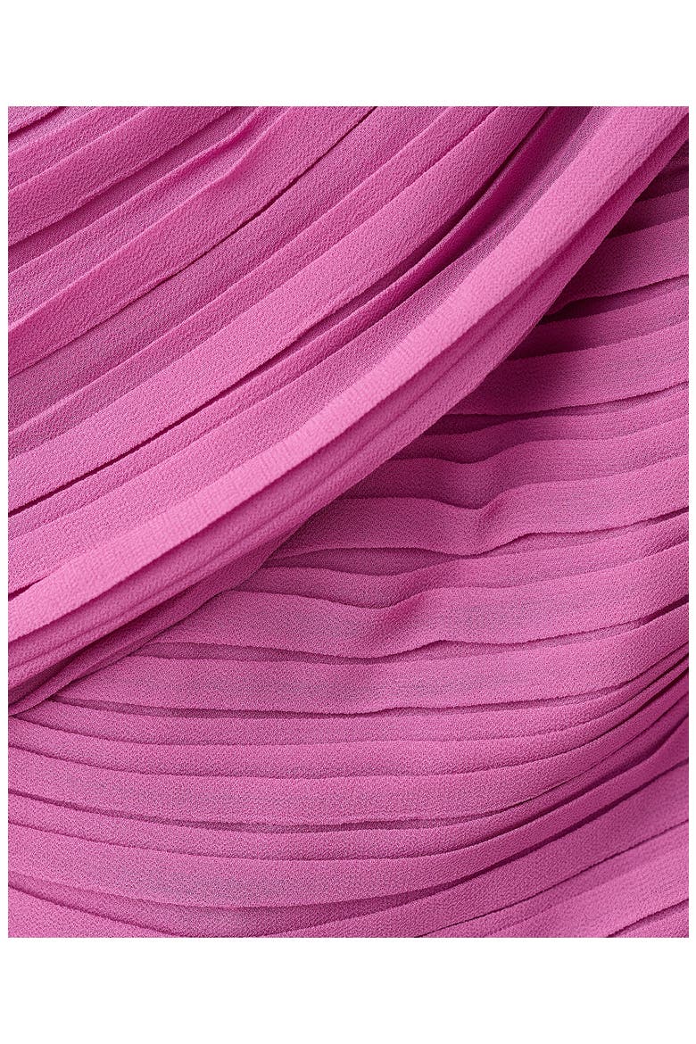 One-Shoulder Dress, Alternate, color, FUCHSIA