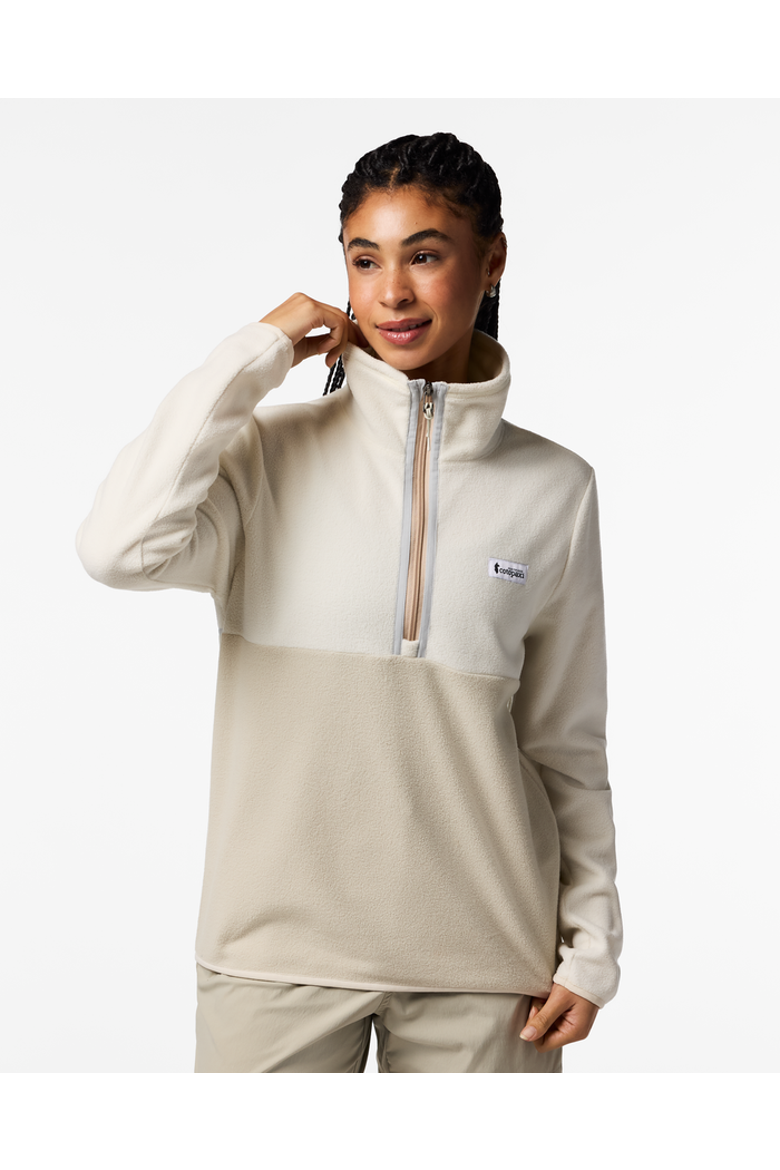 Amado Fleece Pullover - Women's, Main, color, Chalk and Mineral