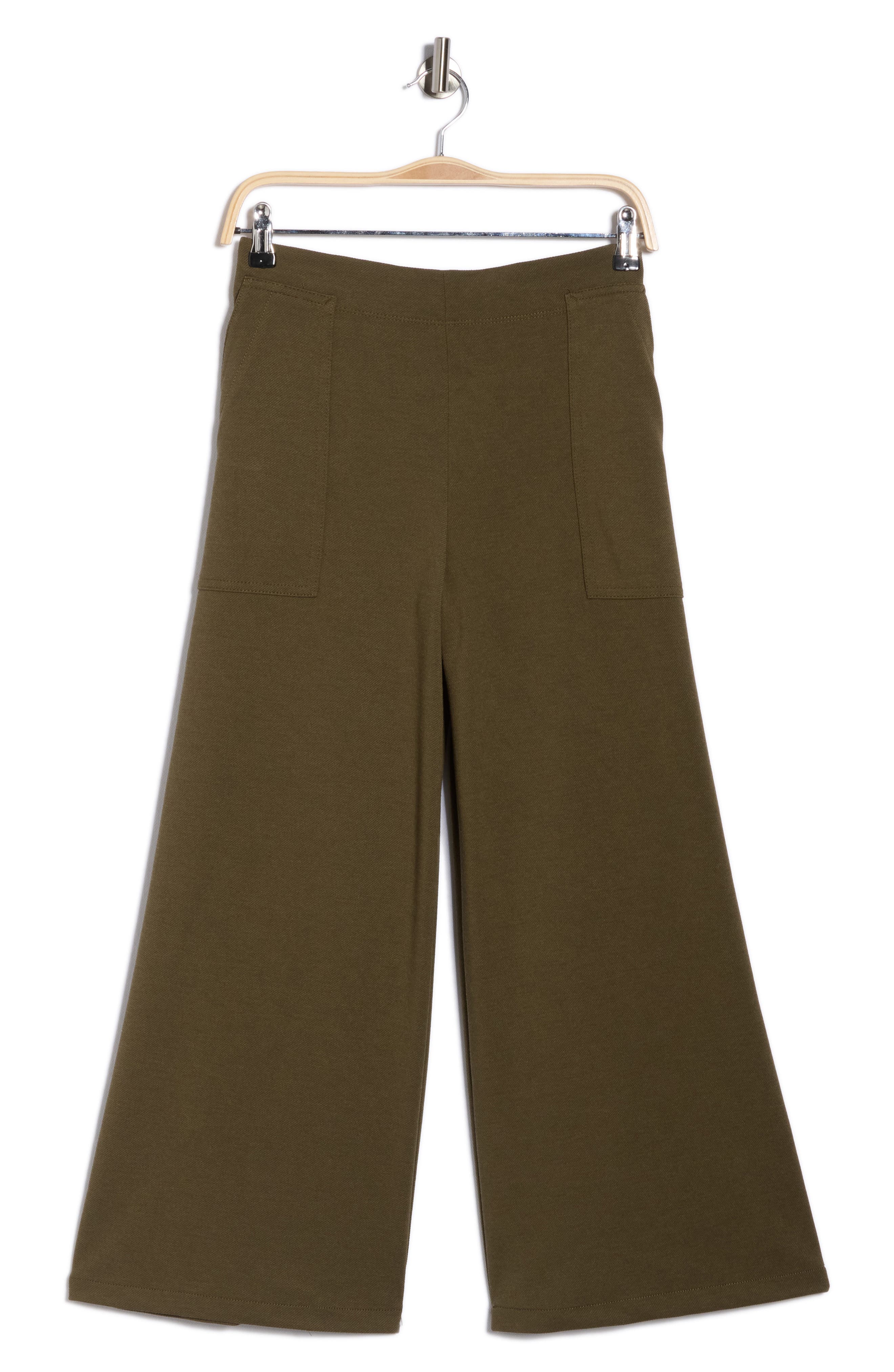 MAX STUDIO Crop Wide Leg Pants