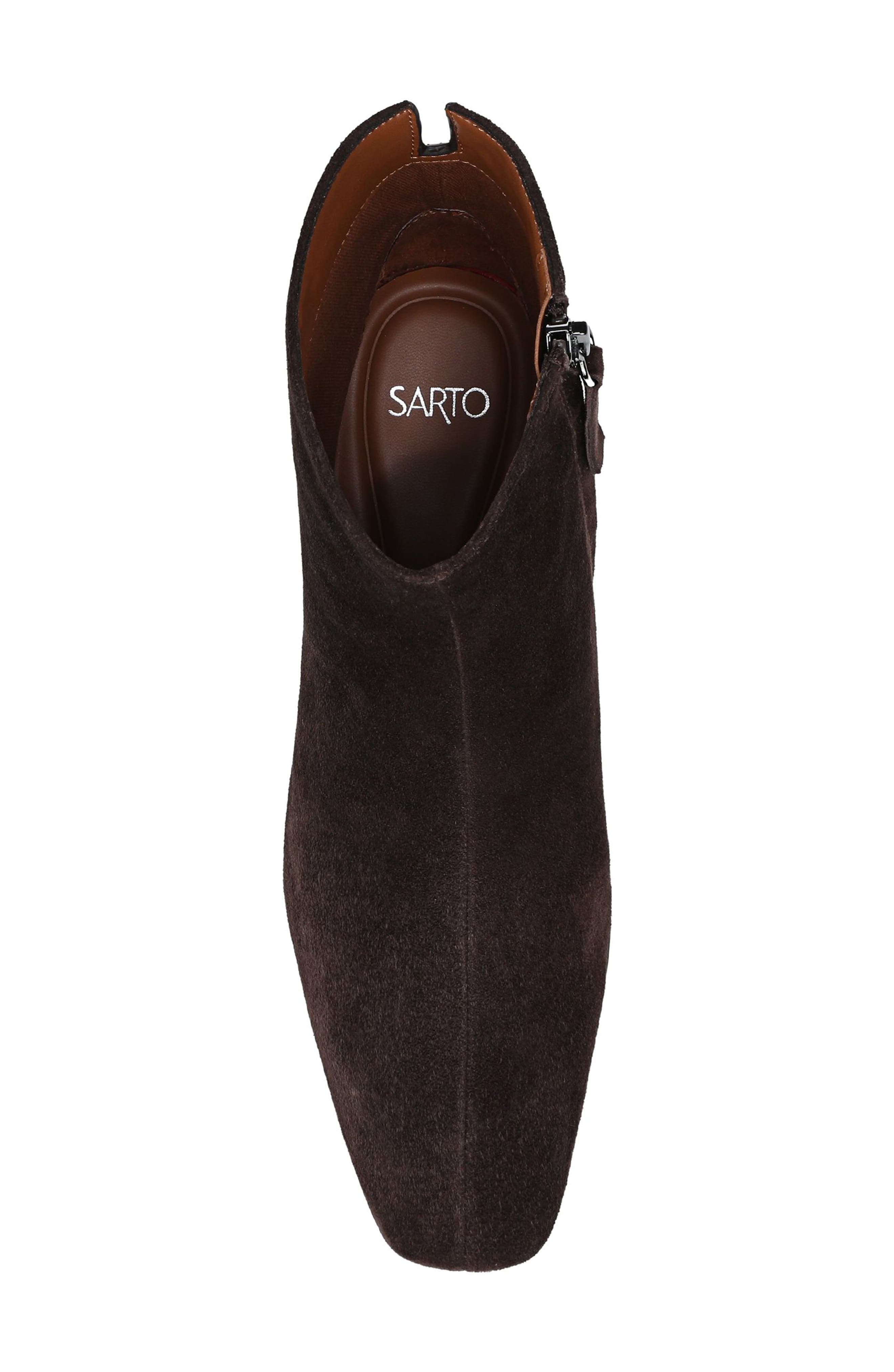 SARTO by Franco Sarto Savino Flex Bootie, Alternate, color, Hickory Brown
