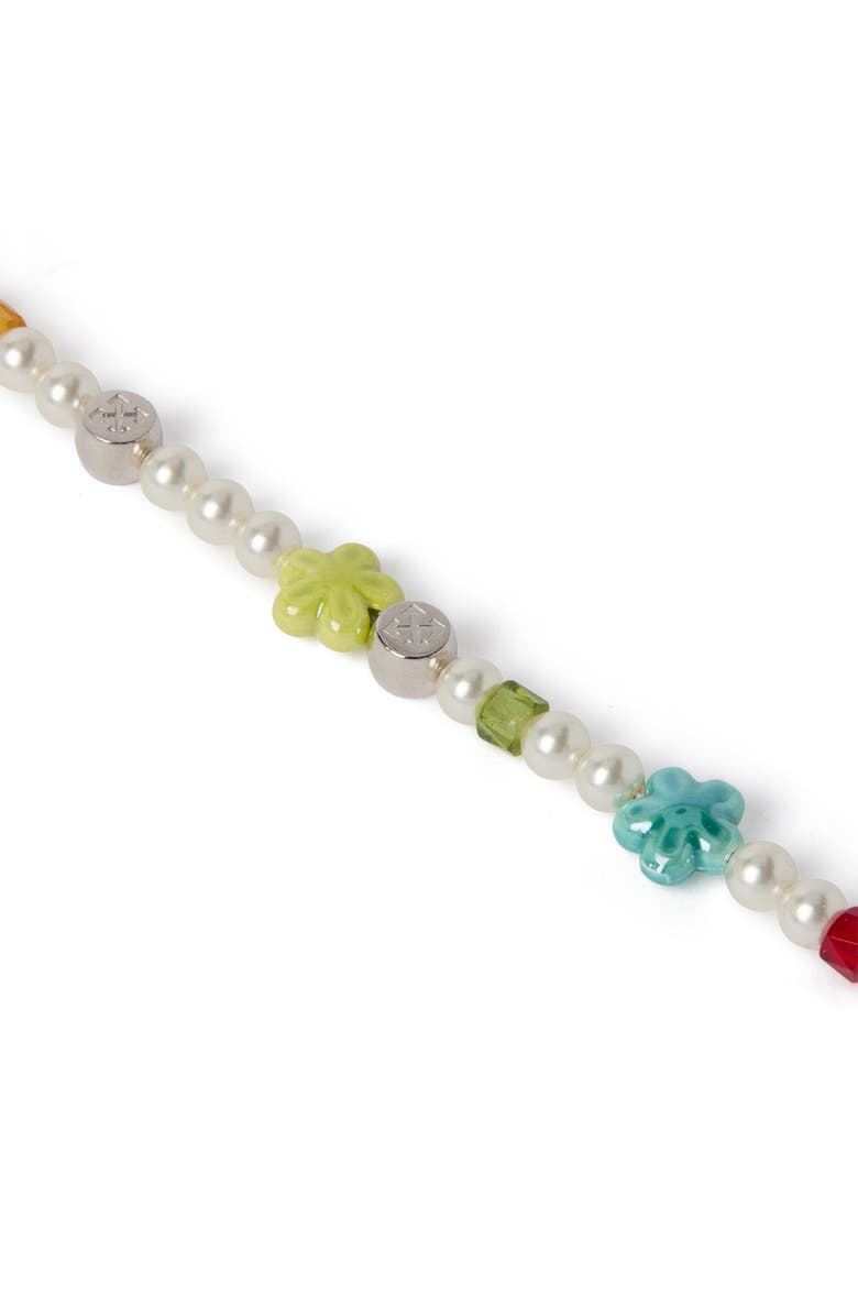 OFF WHITE Women's Arrow Pearl & Beads Bracelet, Alternate, color, 