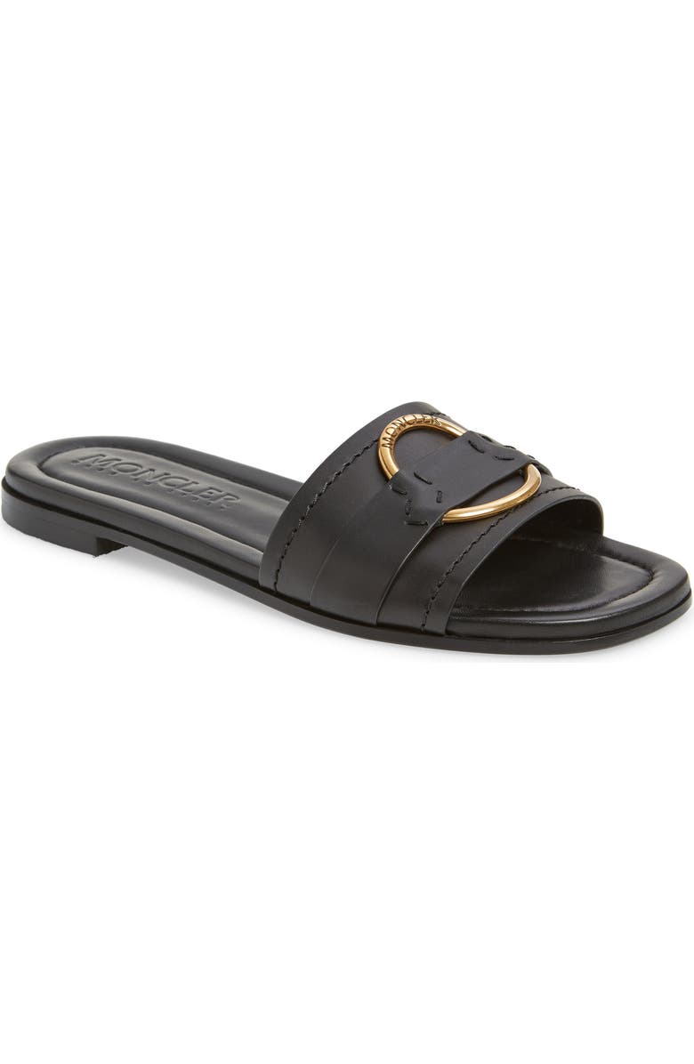 Moncler Bell Slide Sandal, Main, color,