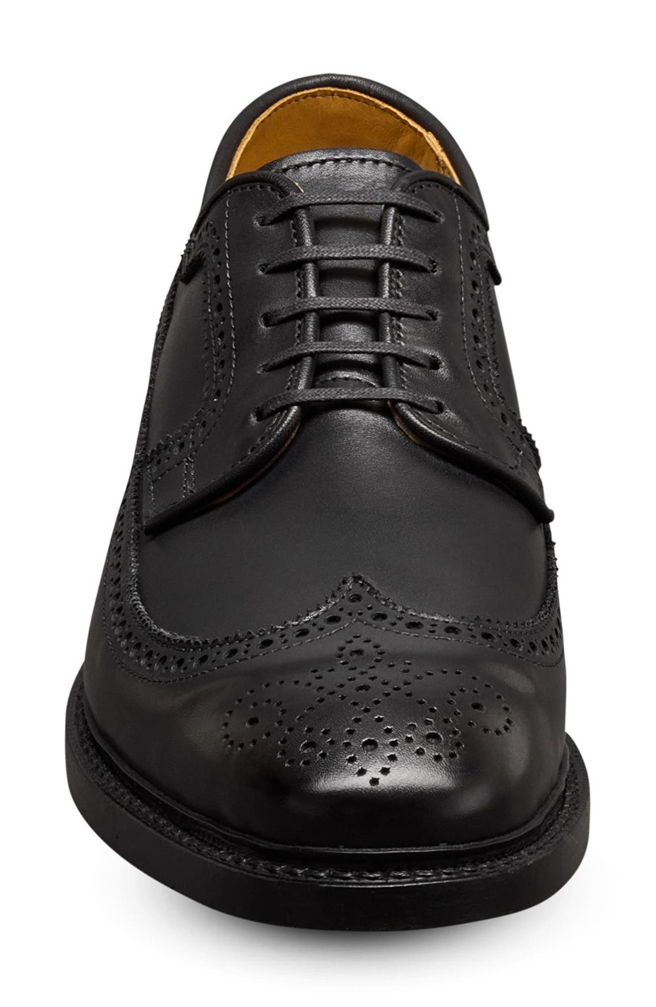 Allen Edmonds Mason Wingtip Derby, Alternate, color, Black