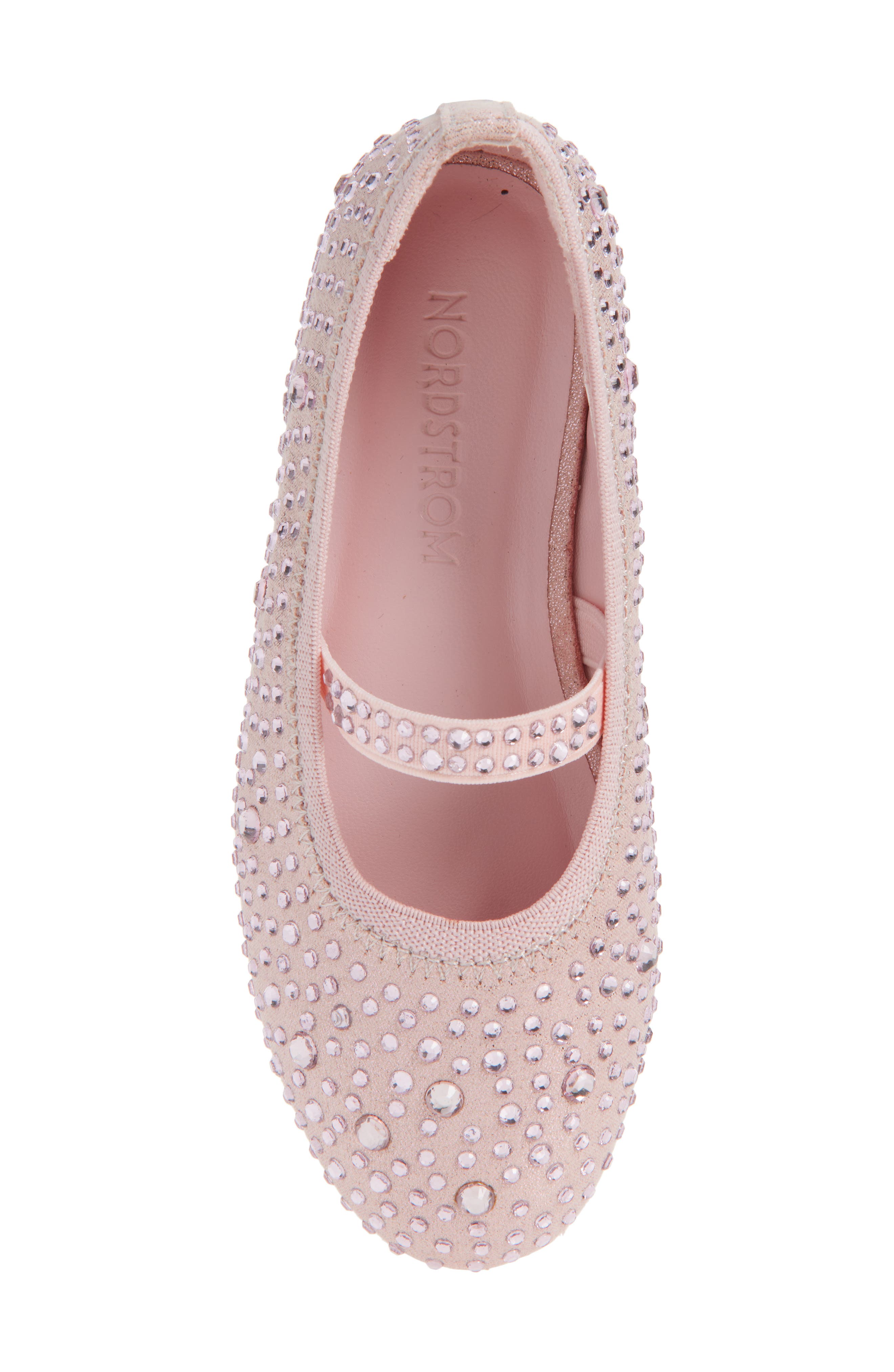 Kids' Kyleigh Sparkle Mary Jane Flat, Alternate, color, PINK METALLIC