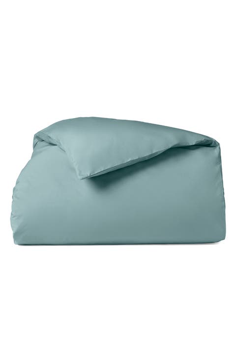 300 Thread Count Organic Cotton Percale Duvet Cover