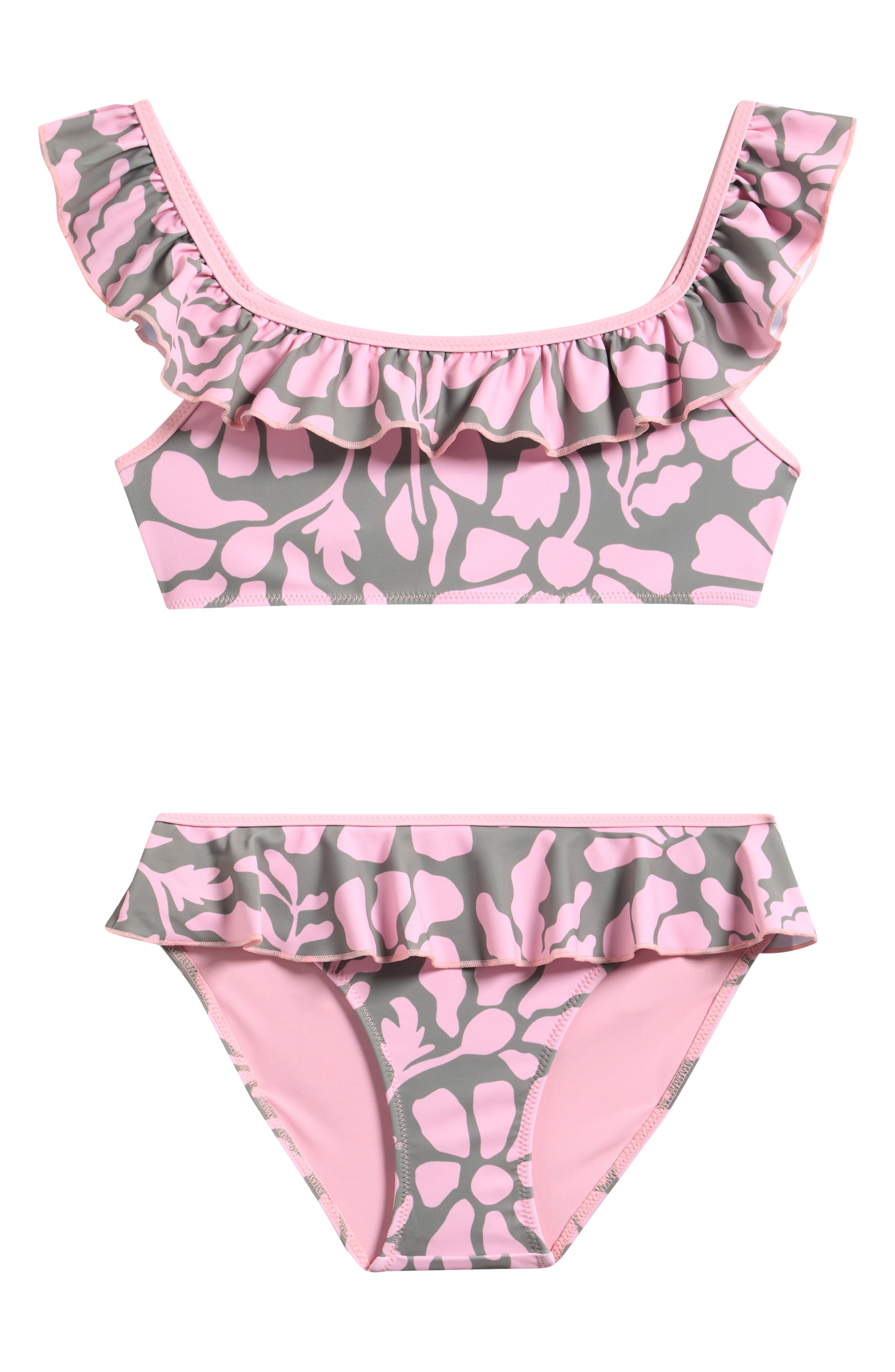 selected OLIVE/ PINK